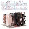 Enfriador Refrigerador Microcompresor H350 Instrumento de Belleza Refrigerado por Agua Láser Pequeño Enfriador Acuario