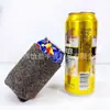 Bolsa Pequena para Vinho Personalizada Hachura Veludo Bolsa para Vinho de Cozinha Hachura Veludo Capa para Garrafa de Cerveja Material Feltro Capa para Garrafa de Coca-Cola