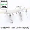 Brincos de pérola stud multi-pérolas, modernos e populares, vários estilos, luxo leve com um toque de alta qualidade, brincos de franja cravejados de diamantes