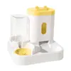 Dispensador de Agua para Gatos, Alimentador Automático de Comida para Gatos, Bebedero de Agua Integrado, Circulación de Flujo de Agua Potable para Gatos, Dispensador de Agua para Mascotas