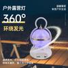 Lámpara portátil retro creativa USB de carga transfronteriza, estéreo Bluetooth, luz nocturna, adornos de escritorio para dormitorio, regalo