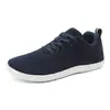 Zapatos Minimalistas para Correr con Suela Plana Cero Caída para Pareja Transfronterizos Primavera/Verano Zapatillas de Tejido Flyknit de Talla Grande para Hombre Zapatos Casuales para Mujer