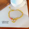 Libro de Caperucita Roja Nuevo Estilo Chino Moda Nacional Esmalte Gota de Aceite Caballo de Madera Mecedora Pulsera de Pelota Didi Pulsera de Nicho Superior para Mujer
