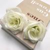 Fornecimento direto da fábrica simulação rosa ondulação flor de vime bola de flores coreanas casamento configuração cabeça de flor decoração pano de seda cabeça cabeça