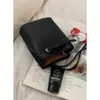 Bolsa Vermelha Simples Pequena Feminina 2025 Nova Moda Coreana Bolsa Saco Simples Versátil Bolsa de Ombro Transversal