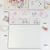 Bolsillo plano para cabecera de tarjeta extragrande para empaque, empaque estilo coreano, protección de tarjetas, material de empaque para joyería, empaque de tarjetas