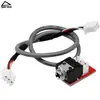 Placa adaptadora de terminal XH2.54-3P a jack de auriculares de 3.5 mm con cable blindado para accesorios de audio de amplificador DIY