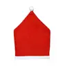 Decorações de Natal Capas de Cadeira de Natal Suprimentos para Festas de Natal Decorações Grandes para Cadeira de Natal