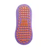 Venta al por mayor del fabricante Calcetines para Trampolín Calcetines Antideslizantes de Punto para Piso Calcetines para Parque Infantil Bebé Educación Temprana Calcetines de Yoga para Adultos