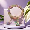 Pulsera de Ojo de Gato Mariposa Blanca/Azul/Morada/Verde/Rosa para Mujer Moda Elegante Más Fácil de Combinar Pulsera de Temperamento Transmisión en Vivo Nuevo Estilo Caliente