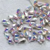 Rhinestone de Vidrio de Alta Calidad YEM-AA 8*13 Girasol Gota de Agua Punta Inferior Rhinestone para Uñas Rhinestone diy Ropa Zapatos Bolsos Accesorios