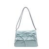 Bolso de Lazo Plisado para Mujer 2024 Nuevo Bolso Tote de Cadena de Moda Combinable de Gran Capacidad para Viaje Diario