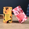 Latas de Papel Personalizadas, Tubos Creativos de Papel Kraft de Colores, Latas para Té, Tubos para Perfume, Aceites Esenciales e Incienso, Cajas de Empaque Selladas, Hecho a Medida