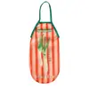 Bolsa colgante portátil para frutas y verduras, bolsa de malla de almacenamiento para cebolla, jengibre, ajo, frutas y verduras, bolsa de malla hueca, bolsa de almacenamiento de verduras y frutas de pared para cocina