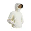 2607 Nova Roupa de Proteção Solar de Tamanho Grande para Verão para Homens e Mulheres, Roupa de Proteção Solar Solta para Mulheres, Jaquetas Finas para Usar por Cima