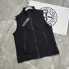 Chal funcional estilo outdoor Cross-border Stone, cárdigan casual de verano holgado con cuello alto y cierre de cremallera, chaqueta ligera