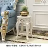 Soporte de Flores Simple Europeo para Balcón Estante para Macetas de Flores Multicapa Soporte de Flores para Sala de Estar Estante de Almacenamiento de Piso Maceta de Madera Maciza Falsa Blanca