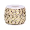 Cadena de flores de color 10 mm acero inoxidable cadena de aceite transfronteriza collar pulsera cadena de joyería diy