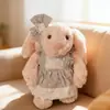 Solo Ropa de Muñeca/Ropa Hecha a Mano para Muñeca Conejo Jc Bonnie, Pijama, Vestido Mismo Estilo del Pequeño Libro Rojo, Conjunto para Muñeca de 32cm, Lindo