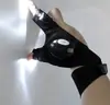 Luvas de pesca noturna com luz LED à prova d'água para pesca noturna, iluminação externa para adultos, equipamentos e suprimentos de pesca