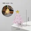 Vidro Esmaltado Zibo Luz Noturna Feita à Mão Artesanato de Árvore de Natal Artesanato em Vidro Ornamento de Mesa Luminoso Criativo