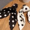 Pinza para coleta de moda con puntos de ola Pinza para el pelo deattendance diaria Pasador de lazo retro Accesorios para el pelo Pinza para el pelo de disco Pinza de tiburón