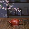 Tetera Pequeña de Arcilla Zhu Ni Gongjian de Chaozhou Semi-Hecha a Mano Nivel de Entrada Olla Estirada a Mano Boca Ancha Puede Detener el Flujo de Agua y Se Puede Invertir Olla de Arcilla