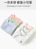Roupas para bebê recém-nascido classe a algodão puro 0-3 meses roupa de meio costas bebê recém-nascido blusa fina roupa Heshang primavera e outono
