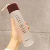 Vaso de Vidrio Transparente Regalo de Acompañamiento Taza de Regalo Simple y Fresca Vidrio con Cara Sonriente Escarchada Taza Portátil para Uso Doméstico de Mano