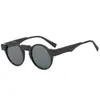 Gafas de Sol Redondas Transfronterizas Nueva Ronda Espejo de Príncipe Coloridas Artísticas Decorativas de Exhibición Marco Pequeño para Hombres y Mujeres T22118