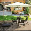 Guarda-Sol de Jardim para Villa ao Ar Livre Terraço de Lazer Quintal Guarda-Sol Romano Comercial Café de Chá de Leite Guarda-Sol Impermeável com Proteção Solar
