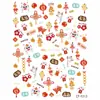 Xiaohongshu Douyin Transmisión en Vivo Pegatinas para Uñas con Relieve para Niños Pegatinas para Uñas para Adultos Funda para Teléfono iPad Fabricante Venta al por Mayor en Stock