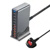 Carregador de Mesa Multifuncional Pd 800W Nitreto de Gálio Pd Carregamento Rápido 765W 730W Transfronteiriço Novo Carregador de 10 Portas