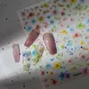Celebridad de Internet Pegatinas para Uñas con Flores Secas Nuevas Artificiales Coloridas Estéreo en Relieve 5D Pegatinas para Uñas Venta al por Mayor Pequeñas Florales Margaritas