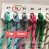 Familia Miu con 3 mm color 108 color punto de salto núcleo de poliéster envuelto en cuerda redonda cuerda para ropa sombrero cuerda para pantalones (longitud ilimitada)