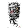 Novo Adesivo de Tatuagem Temporária para Braço Inteiro Meio Braço Animal Totem Símbolo Impermeável Duradouro Transfronteiriço Europeu e Americano Adesivo de Tatuagem