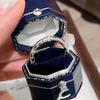 Anillo de Serpiente con Diamantes Estilo Retro Francés Estilo Old Money para Mujer Lujo Ligero Simple Combinable Nicho de Alta Gama Anillo de Cola de Serpiente