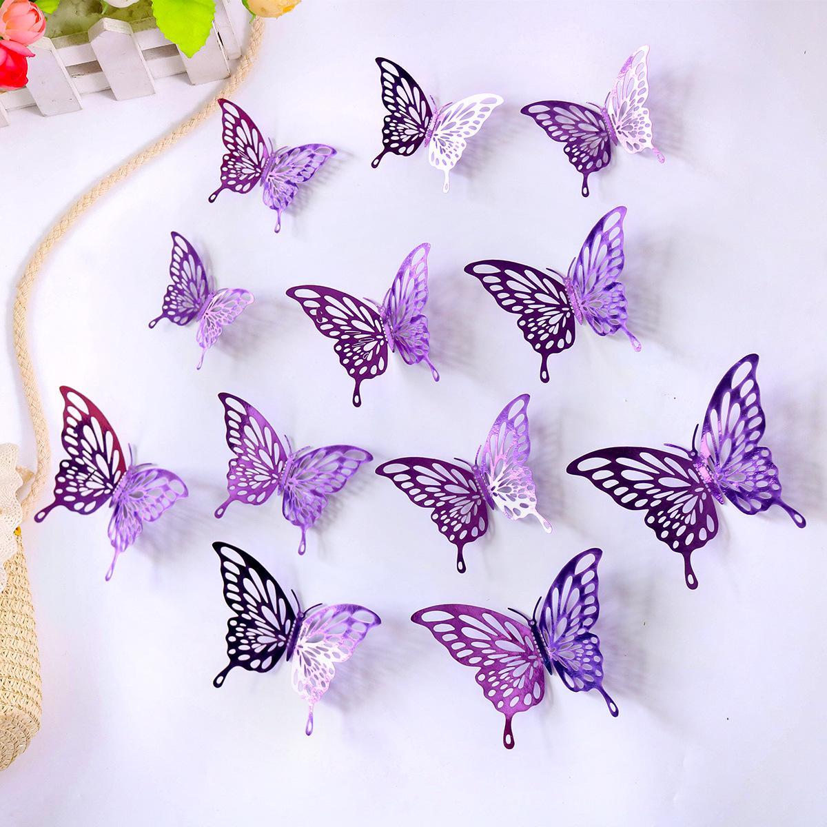 单层蝴蝶-紫色1款