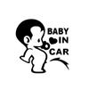 Placa de pé babyonboard adesivos de carro pegadas de bebê pés de bebê bebê a bordo adesivos de carro R619