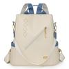 Mochila de comércio exterior feminina 2025 nova mochila casual da moda leve PU grande capacidade atacado