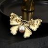 Broche de Borboleta com Zircônia Inlaid Estilo Japonês e Coreano Esmalte Pintado à Mão de Alta Qualidade Broche Chique de Inseto para Casaco Terno Feminino