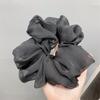 C023 Elegante Anillo para Cabello de Organza Sobredimensionado de Intestino Grueso Hada Francés Retro Malla Gasa Diadema Banda Elástica Accesorio para Cabello