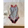Traje de baño de una pieza estilo francés, estampado, para adelgazar, de competición, sin copas, de una sola capa, reversible para mujer