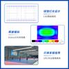 Lámpara LED antideslumbrante para sala de bádminton con rejilla de panal de 60 W, iluminación de sala para interiores, lámpara larga para sala de bádminton