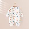 Ropa para bebé recién nacido, primavera y otoño, ropa de escalada básica para principiantes, otoño e invierno, algodón, mono de bebé súper lindo