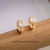 Brincos de Zircônia em Formato de Coração de Açúcar, Estilo Novo, Brincos de Moda de Nicho de Alto Padrão, Luxo Leve, Sensação de Alto Padrão, Brincos Exquisitos para Mulheres