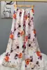 Pantalones de pijama de algodón para mujer, verano, finos, estampados, casuales, de pierna ancha, pueden usar mujeres embarazadas, comercio exterior, pantalones de talla grande