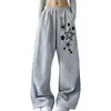 Pantalones casuales de moda hip-hop de alta calle transfronterizos de AliExpress para hombre, ajuste holgado de verano, estilo de pierna recta de nicho, en stock, pantalones largos versátiles
