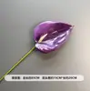 Flores Artificiales Moradas de Boda Elegante Boda Compromiso Banquete Montaje Techo del Salón de Bodas Decoración de Flores Artificiales Escenario Flores Guía de Camino