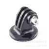En stock de fábrica accesorios gopro cabeza de conversión conector base de cámara Negro adaptador de palo selfie Tornillo GOPRO